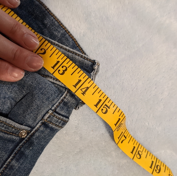 Zara Basic Z1975 Raw Hem Skinny Jeans Women's 6 - Picture 9 of 9